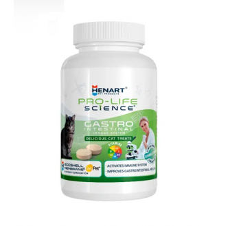 Вітаміни для котів Henart Pet Gastrointestinal шлунково-кишкового тракту та зміцнення імунітету 125шт(ціна за 1шт) Вітаміни для котів Henart Pet Gastrointestinal шлунково-кишкового тракту та зміцнення імунітету 125шт(ціна за 1шт)