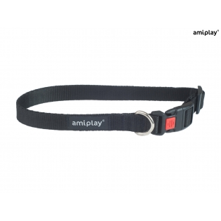 Нашийник для собак Amiplay Basic XL 45-70 * 2,5 см - чорний Нашийник для собак Amiplay Basic XL 45-70 * 2,5 см - чорний