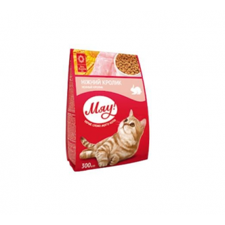 Мяу 300 г коти кролик  