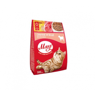 Мяу 300 г коти мясний  Мяу 300 г коти мясний