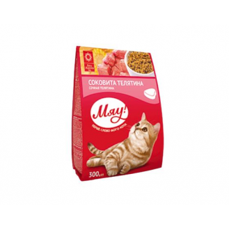 Мяу 300 г коти телятина