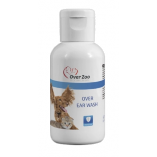 Краплі для котів та собак Over Zoo Ear wash  50мл - вуха Краплі для котів та собак Over Zoo Ear wash  50мл - вуха