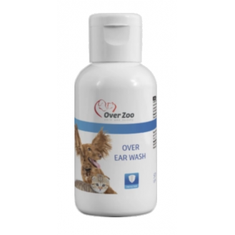 Краплі для котів та собак Over Zoo Ear wash  50мл - вуха