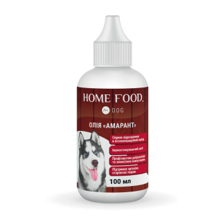 Home Food Олія для собак амарант 100 мл Home Food Олія для собак амарант 100 мл