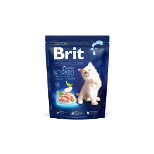 Сухий корм для кошенят Brit Premium by Nature Cat Kitten 300 г - курка Сухий корм для кошенят Brit Premium by Nature Cat Kitten 300 г - курка