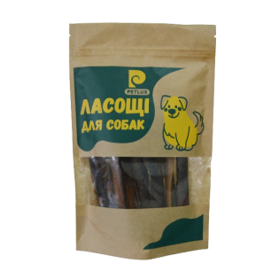 Ласощі для собак PETLUX натуральні -  шкіра сарни