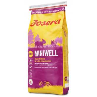 Сухий корм для собак Josera Miniwell 15 кг - домашній птах (ціна за 1кг)
