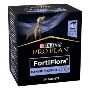 Пробіотик для собак та цуценят Purina Pro Plan FortiFlora для підтримки мікрофлори шлунково-кишкового тракту 1г 30 шт ( ціна за 1 шт ) Пробіотик для собак та цуценят Purina Pro Plan FortiFlora для підтримки мікрофлори шлунково-кишкового тракту 1г 30 шт ( ціна за 1 шт )