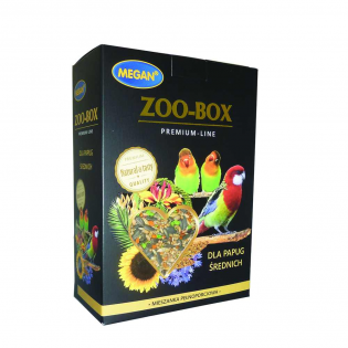 Корм для середніх папуг Zoo-Box Megan 750 г