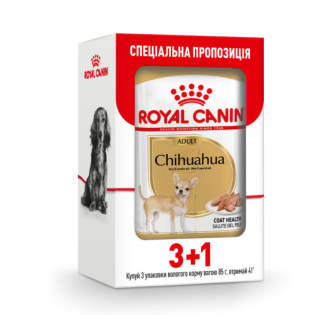 Роял Канін 85г Chihuahua Adult Loaf (3+1) Роял Канін 85г Chihuahua Adult Loaf (3+1)