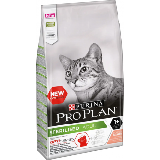 Сухий корм для стерилізованих  котів Purina Pro Plan Sterilised 1,5кг - лосось
