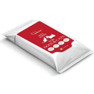 Вологі серветки для очищення котів та собак Over Zoo Wet wipes