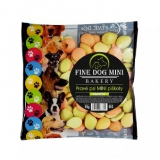 Печиво для собак Міні Колор Fine Dog 80 г - з мукою, злаками, клітковина,
