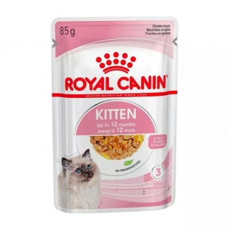 Вологий корм для котів Royal Canin  KITTEN INSTINCTIVE JELLY 85г Вологий корм для котів Royal Canin  KITTEN INSTINCTIVE JELLY 85г