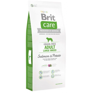 Сухий корм для великих собак порід Brit Care Dog  Large Breed 12кг - лосось/картопля (ціна за 1 кг) Сухий корм для великих собак порід Brit Care Dog  Large Breed 12кг - лосось/картопля (ціна за 1 кг)