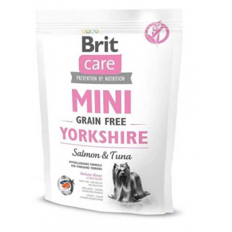 КОРМ Brit Care йорк. тер. Грейн-Фрі Міні Йоркшир лосось/тунець 400г 520206