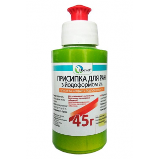 Присипка для ран з йодоформом 2 % уп.45г Ековет