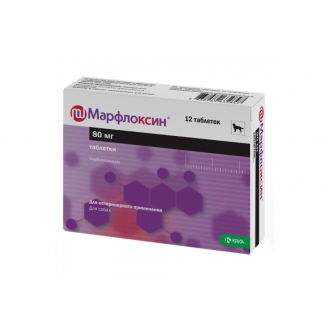 Таблетки Марфлоксин. 80мг № 6