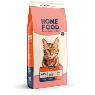 Сухий корм для котів  Home Food Adult10 кг - курка та креветки ( ціна за 1 кг ) Сухий корм для котів  Home Food Adult10 кг - курка та креветки ( ціна за 1 кг )