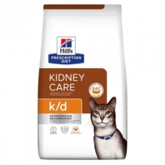 Сухий корм для котів  Hill's Prescription Diet Kidney Care k/d Chicken для підтримки функції нирок та серця 400г - курка