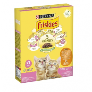 Сухий корм для котів Friskies  Junior 300г Сухий корм для котів Friskies  Junior 300г