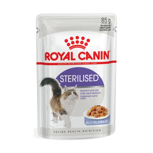 Вологий корм для стерилізованих кішок Royal Canin STERILISED JELLY  85г Вологий корм для стерилізованих кішок Royal Canin STERILISED JELLY  85г