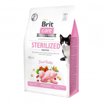 КОРМ Brit Care д/котів Грейн Фрі Стеріалайзд Сенс. 2кг 171290 540761