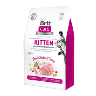 КОРМ Brit Care д/кошен ріст/ розв. Грейн Фрі Хелсі Гровз енд Девелопм. 400г 540686/171279