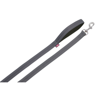 Повідець нейлоновий для собак Soft Grip Nobby S 1,2м сірий