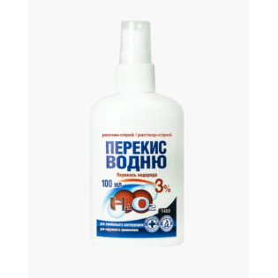 Перекись водню 3 % спрей- Олкар 100мл