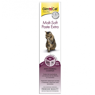 Паста для котів GimCat Malt-Soft Extra 100 г (для виведення шерсті)