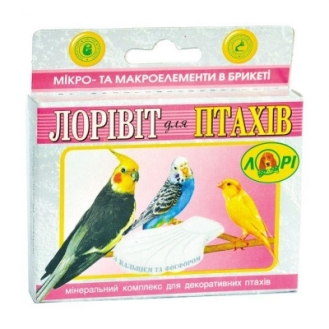 Ласощі для птахів крейда Лорі