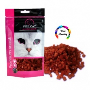 Ласощі для котів Fine Cat 80 г- качка Ласощі для котів Fine Cat 80 г- качка