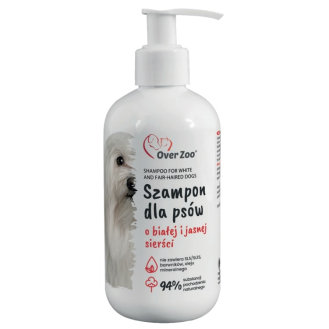 Шампунь для собак білої шерсті Over ZooWhite and Fair Hairr 250 мл