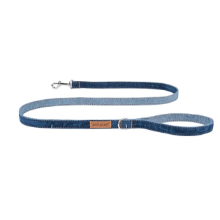 Повідець для собак Amiplay Denim M 140 x 1,5 см - темно-синій Повідець для собак Amiplay Denim M 140 x 1,5 см - темно-синій