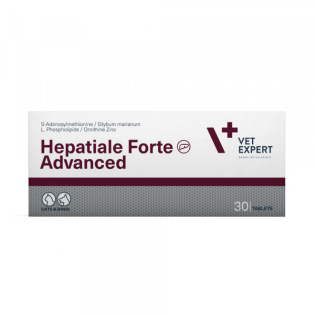 Гепатопротектор для собак та котів VetExpert Hepatiale Forte Advanced 30 таб(ціна за 1шт)