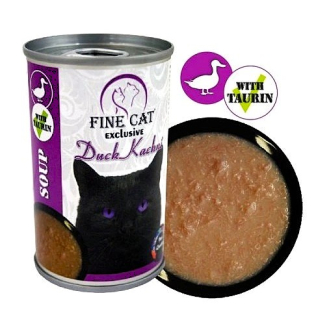 Суп для котів з качкою Fine Cat 158г