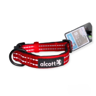 Нашийник для собак Alcott S 25-35см - яскраво-червоний Нашийник для собак Alcott S 25-35см - яскраво-червоний