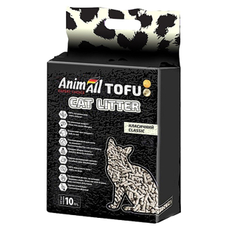 Соєвий наповнювач для котячого туалету AnimAll Tofu - класік 4,66 кг/10 літрів