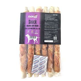 Ласощі для собак стік з курячим філе AnimAll Snack 500 г (ціна за 1 кг)