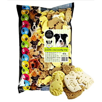 Печиво для собак Міні Мікс звірятка Fine Dog 500 г - ваніль