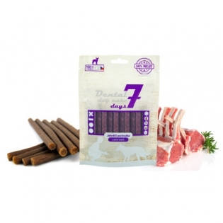 Ласощі для собак Dental Dog Care 7 палички 80 г -  ягня